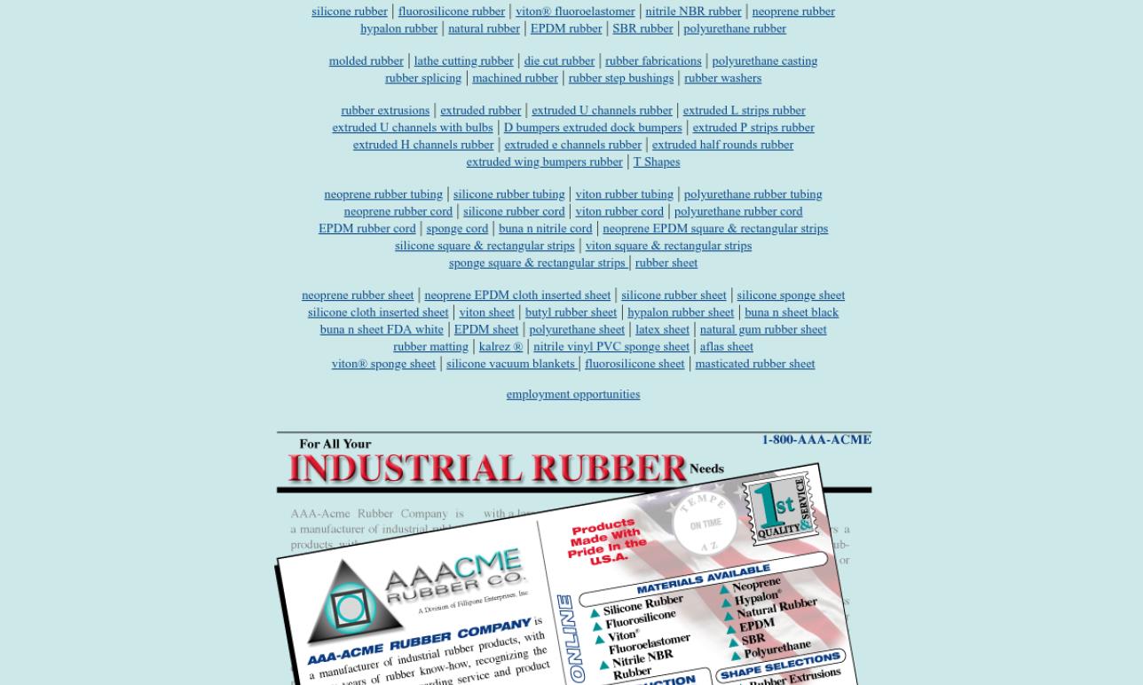 AAA Acme Rubber Co.